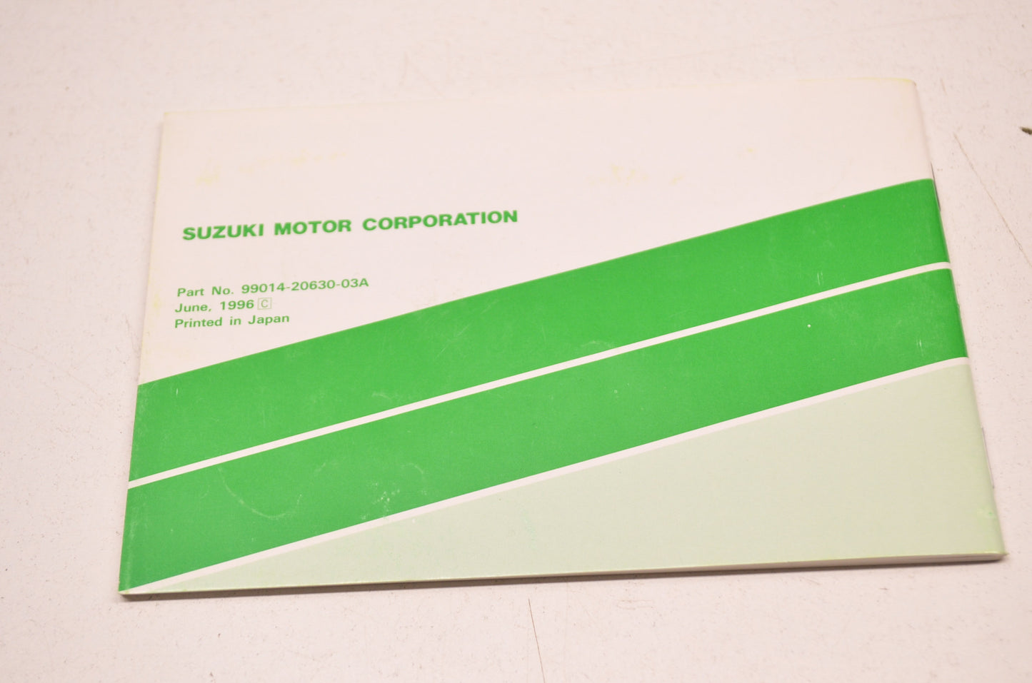 OEM Suzuki 99014-20630-03A Tips & Practice Guide Manual NOS