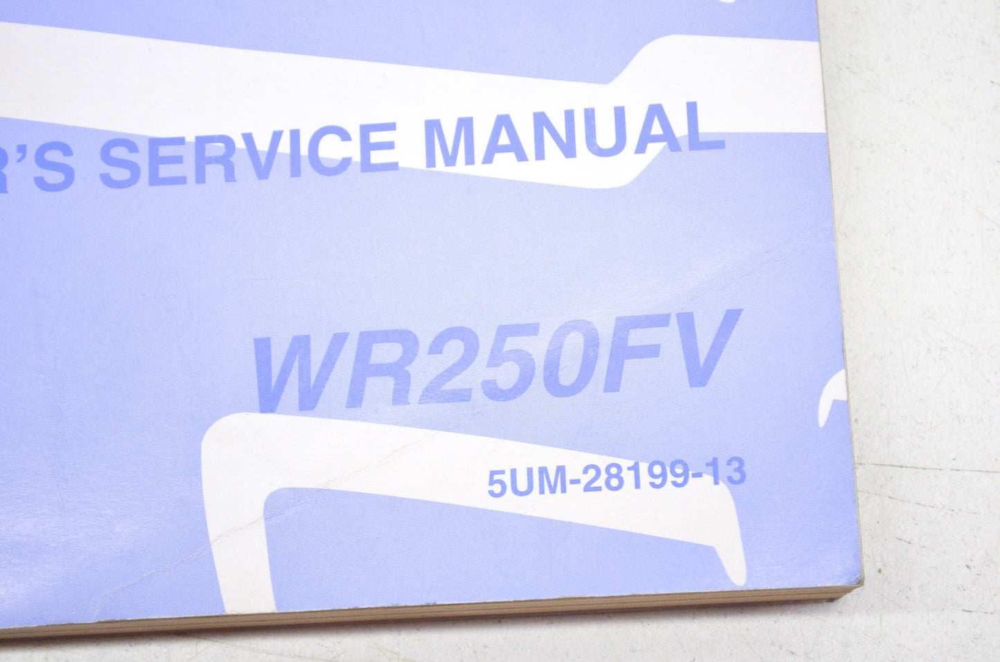 OEM Yamaha LIT-11626-19-38 WR250FV Owner's Manual