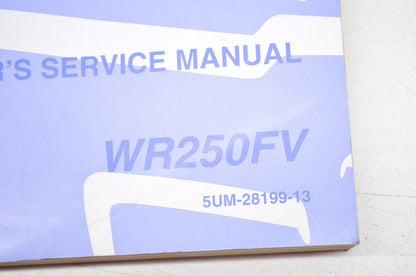 OEM Yamaha LIT-11626-19-38 WR250FV Owner's Manual
