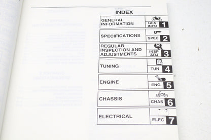 OEM Yamaha LIT-11626-19-38 WR250FV Owner's Manual