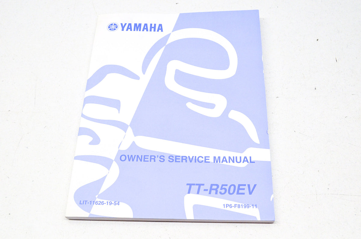 OEM Yamaha LIT-11626-19-54 TT-R50EV GSF600S Serv. Manual NOS