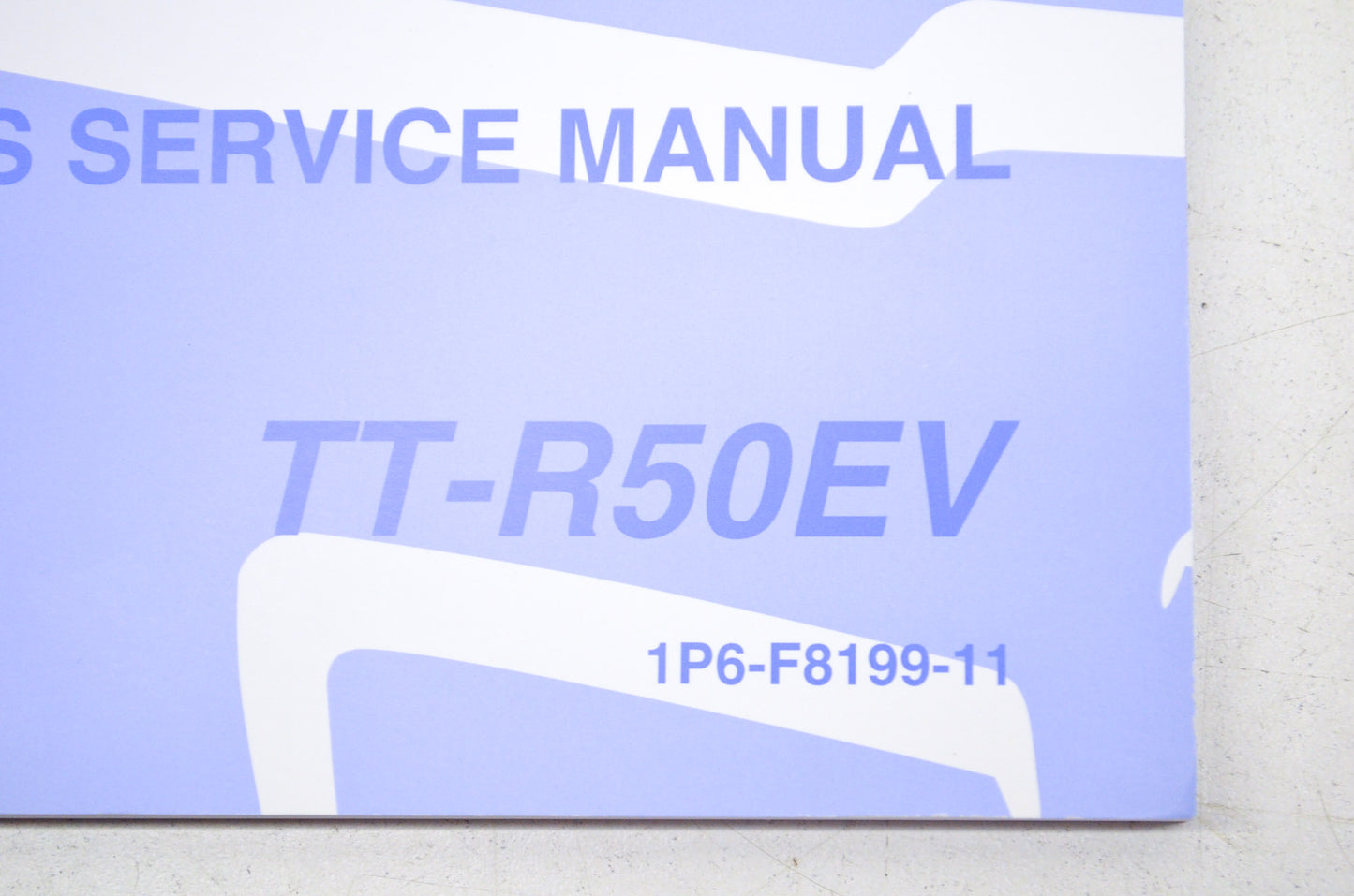 OEM Yamaha LIT-11626-19-54 TT-R50EV GSF600S Serv. Manual NOS