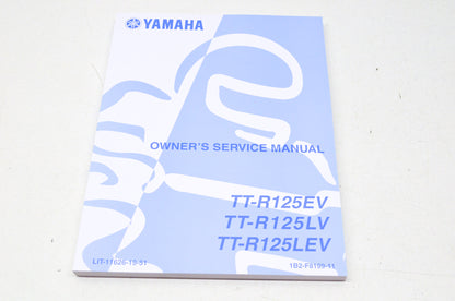 OEM Yamaha LIT-11626-19-51 TT-R125EV/LV/LEV Owner's Manual NOS
