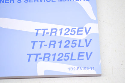 OEM Yamaha LIT-11626-19-51 TT-R125EV/LV/LEV Owner's Manual NOS