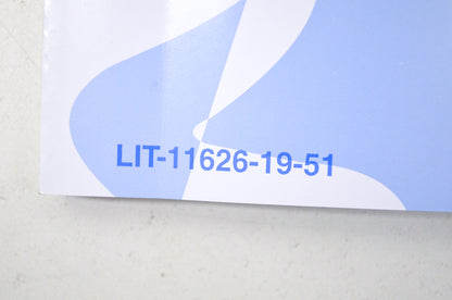 OEM Yamaha LIT-11626-19-51 TT-R125EV/LV/LEV Owner's Manual NOS