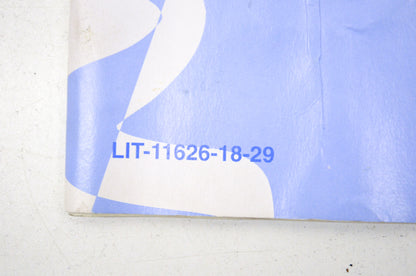 OEM Yamaha LIT-11626-18-29 PW50T1 Owner's Service Manual