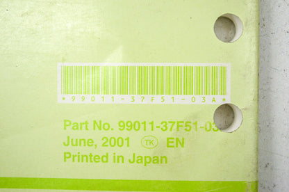 OEM Suzuki 99011-37F51-03A Owner's & Service Manual RM250K2 20 NOS