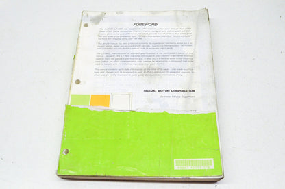 OEM Suzuki Service Manual LT-4WD