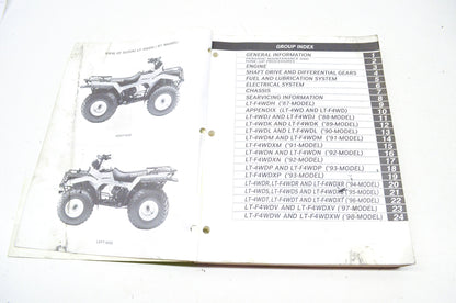OEM Suzuki Service Manual LT-4WD