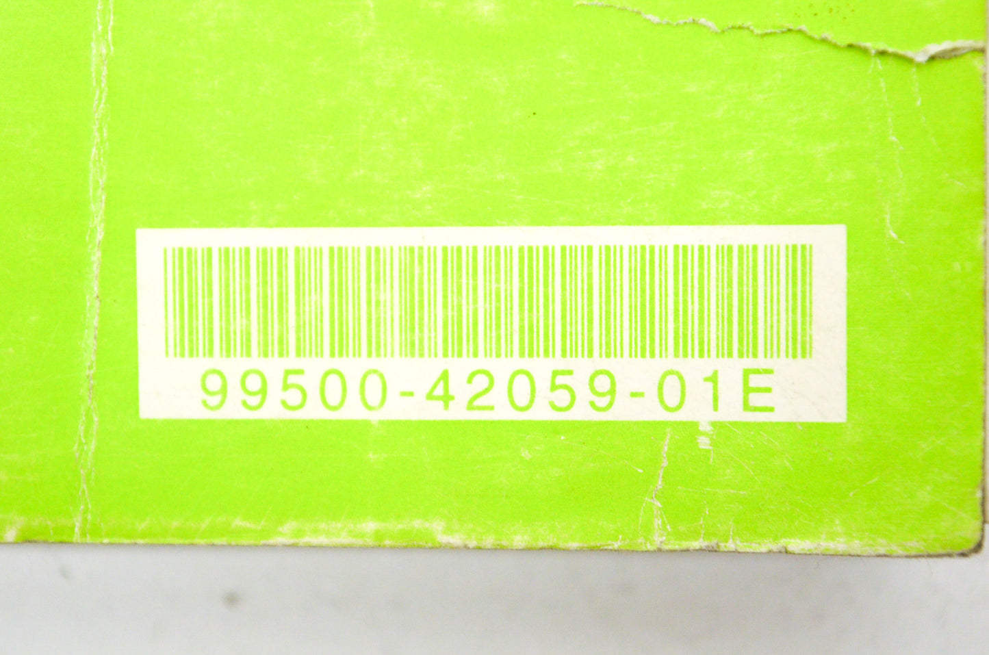 OEM Suzuki Service Manual LT-4WD