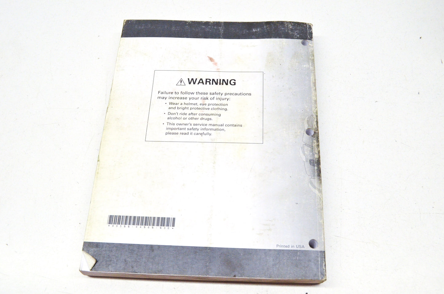 OEM Suzuki 99500-44060-03E Service Manual LT-R450