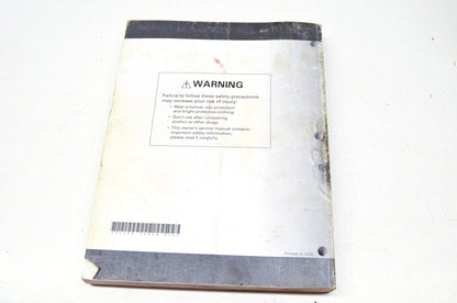 OEM Suzuki 99500-44060-03E Service Manual LT-R450