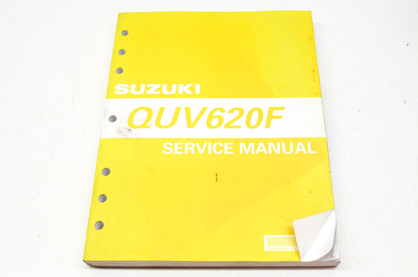 OEM Suzuki 99500-36140-01E Service Manual QUV620F