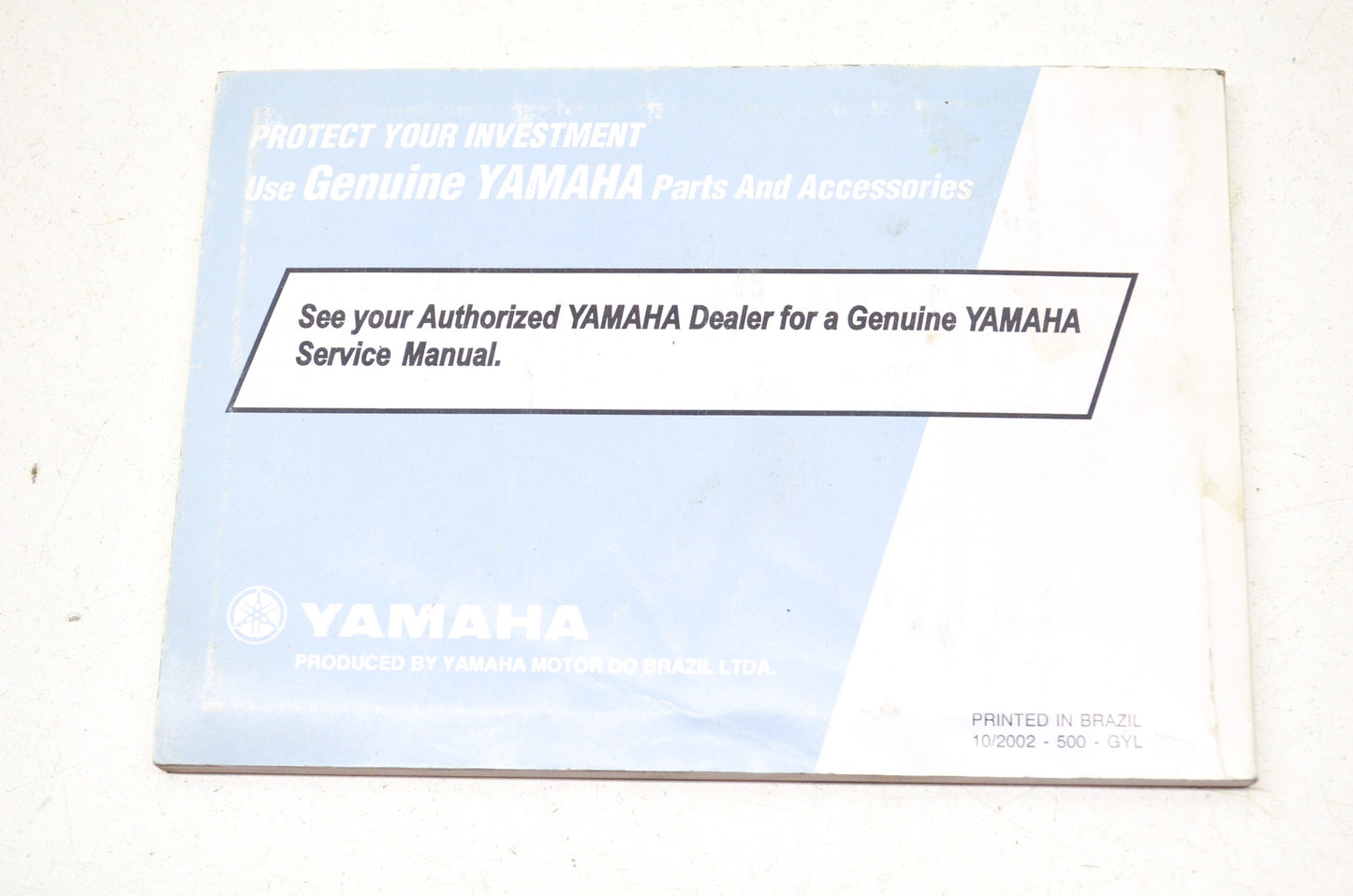 OEM Yamaha LIT-11626-16-06 TTR225R/RC Owner's Manual