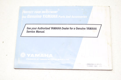 OEM Yamaha LIT-11626-16-06 TTR225R/RC Owner's Manual