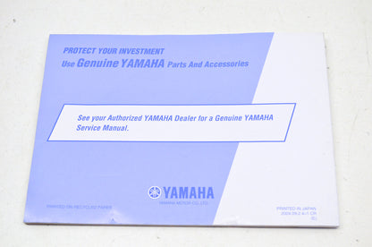 OEM Yamaha LIT-11626-18-51 RT1/C YZF Owner's Manual