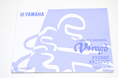 OEM Yamaha LIT-11626-19-23 XV250V/VC VIRAGO Owner's Manual NOS