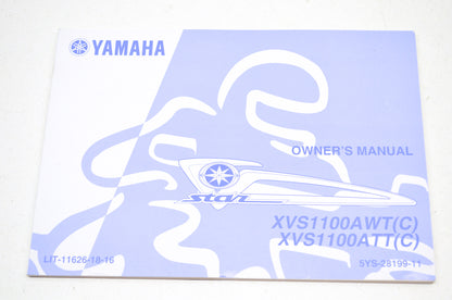 OEM Yamaha LIT-11626-18-16 XVS1100AWT/ATT(C) Owner's Manual NOS