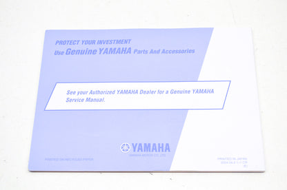OEM Yamaha LIT-11626-18-16 XVS1100AWT/ATT(C) Owner's Manual NOS