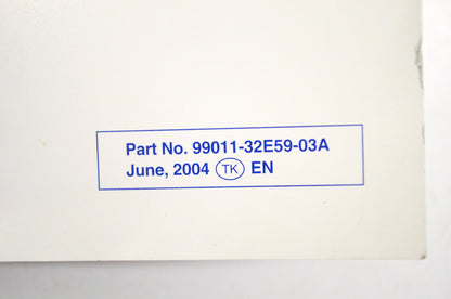 OEM Suzuki 99011-32E59-03A Owner's Manual DR650SEK5 2 NOS