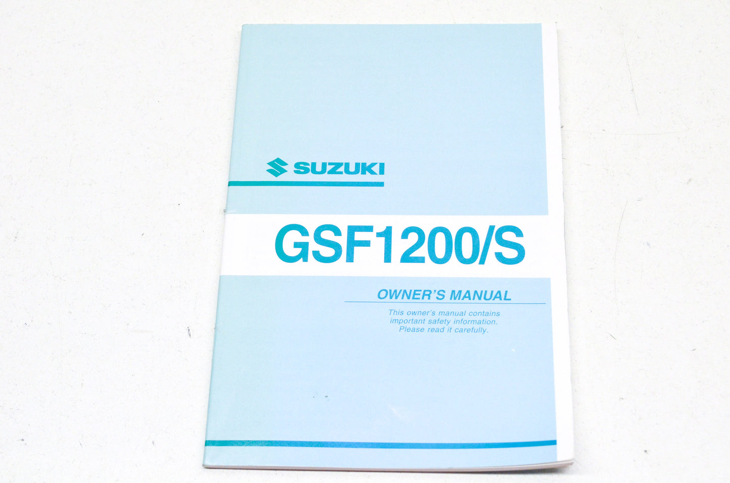 OEM Suzuki 99011-31F61-03A Owner's Manual GSF1200/SK2 NOS