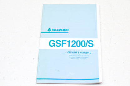 OEM Suzuki 99011-31F61-03A Owner's Manual GSF1200/SK2 NOS