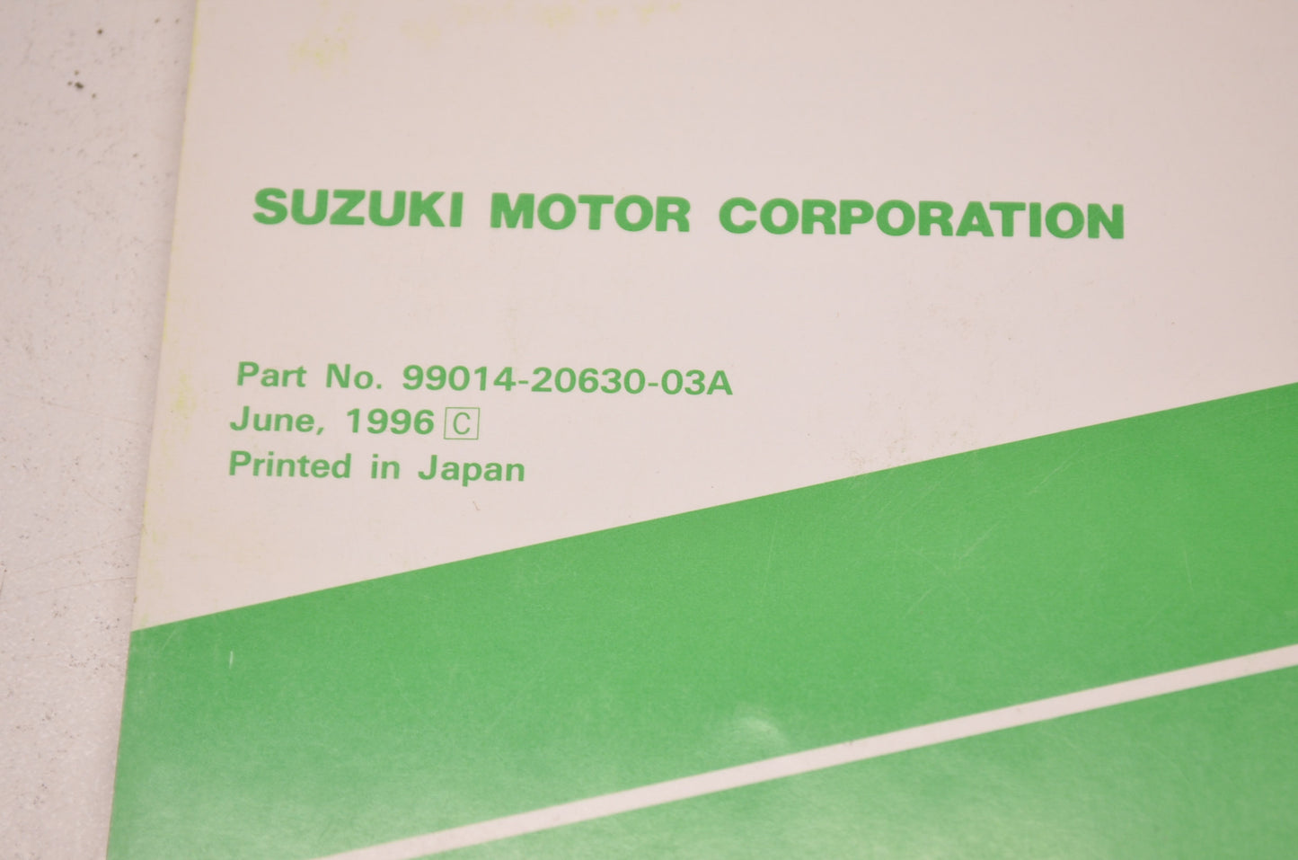 OEM Suzuki 99014-20630-03A Tips & Practice Guide Manual NOS