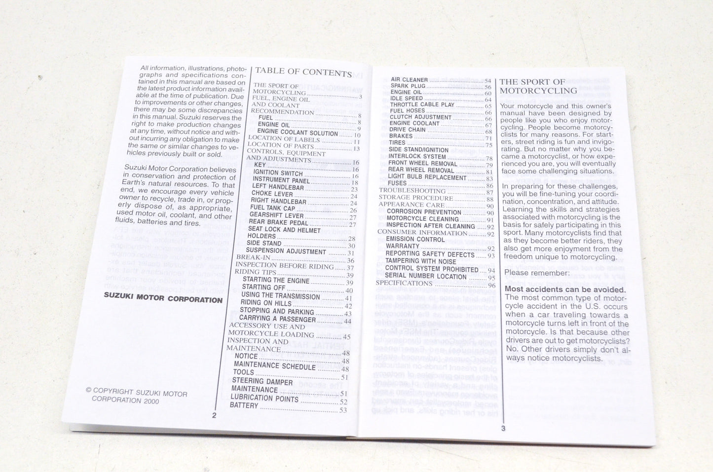 OEM Suzuki 99011-33F50-03A Owner's Manual GSX-R750YK1 NOS