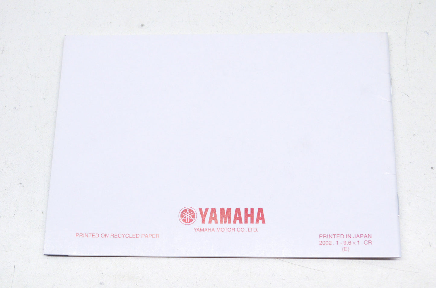 OEM Yamaha LIT-11626-15-50 Ride Tips & Practice Guide Manual NOS