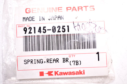 New OEM Kawasaki Rear Brake Switch Spring 92145-0251 NOS