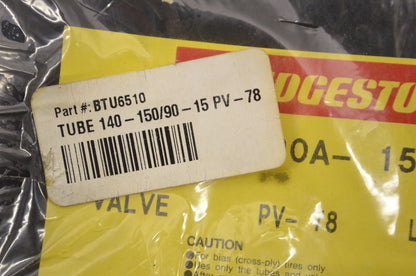 Bridgestone BTU-6510, BTU6510 Inner Tube 140/150/90A-15M/C NOS