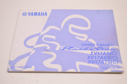 OEM Yamaha LIT-11626-17-09 XV17AS/ASS/ATS Owner's Manual