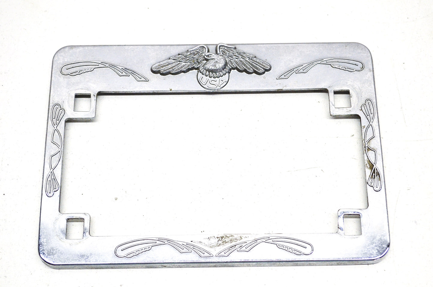 USA Motorcycle License Plate Frame