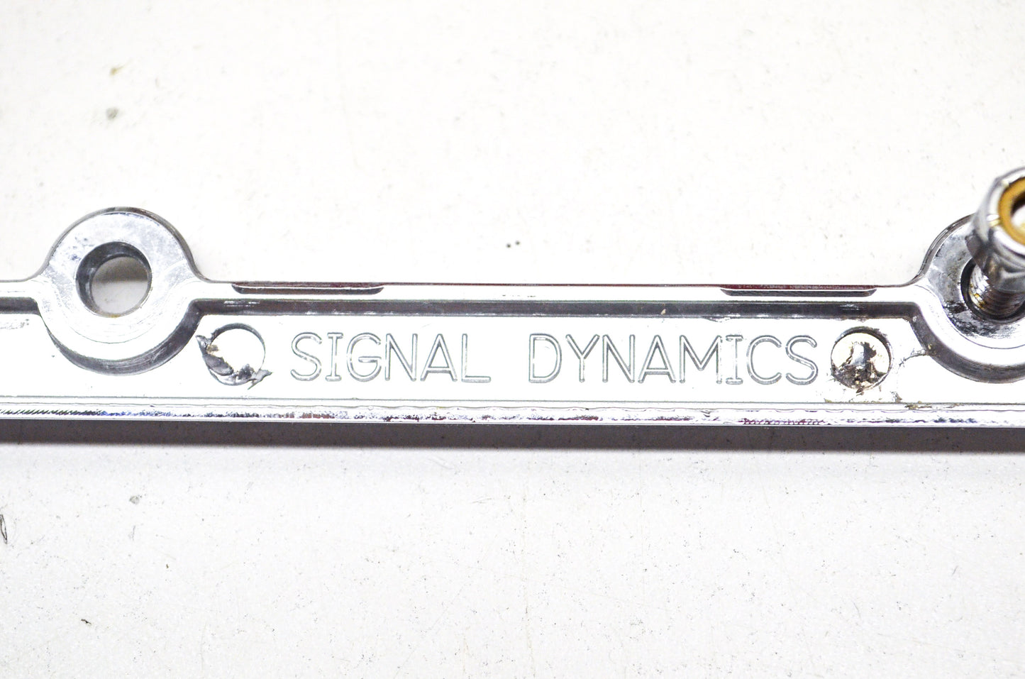 Signal Dynamics Motorcycle License Plate Frame