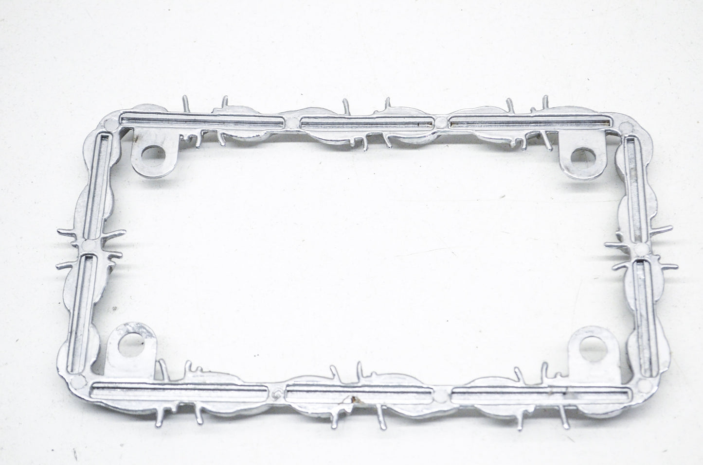 Barbed Wire Motorcycle License Plate Frame