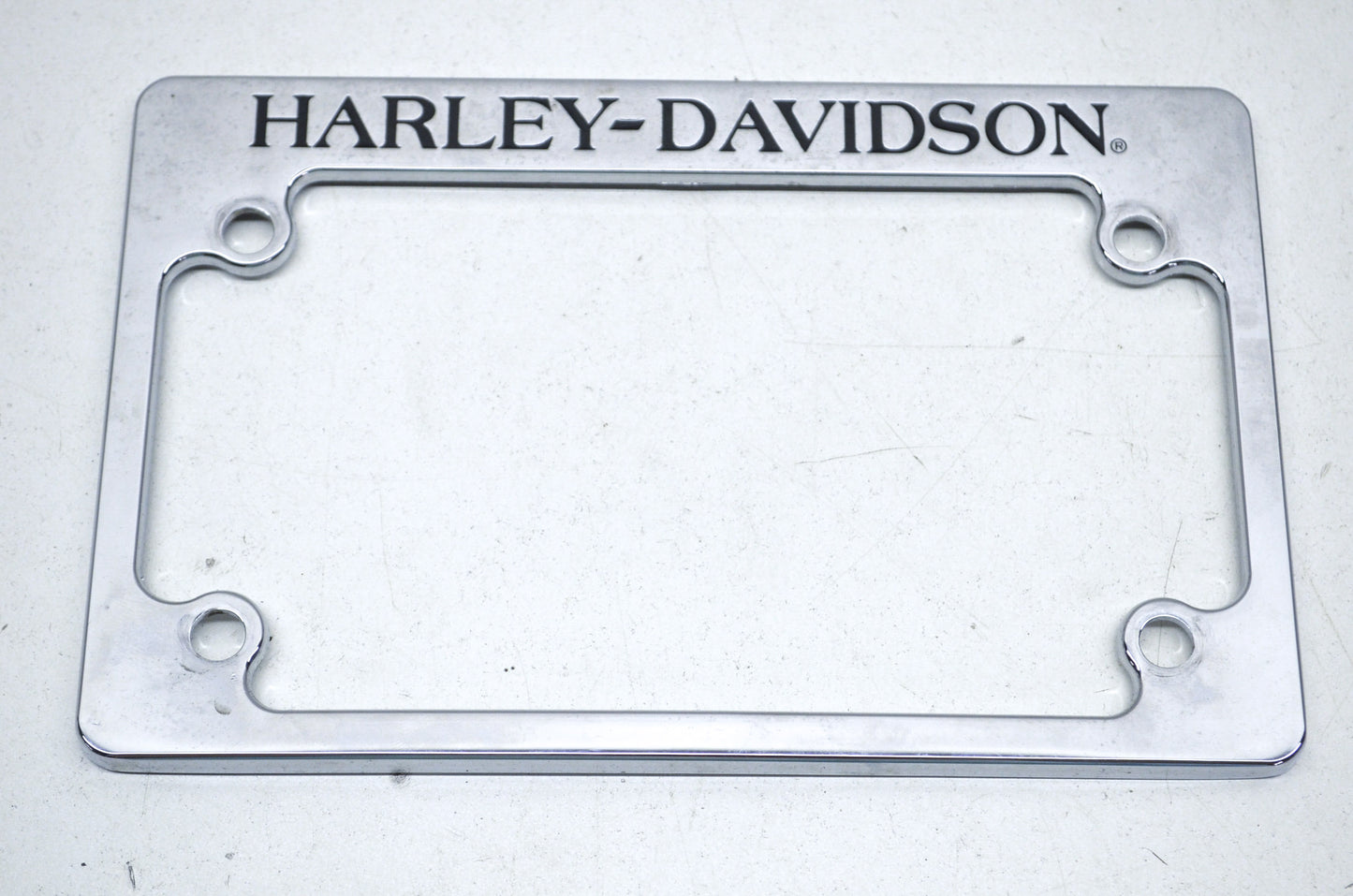 Harley-Davidson Motorcycle License Plate Frame