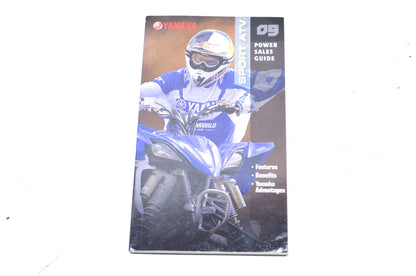 OEM Yamaha LIT-SLSGD-AT-09 Sport ATV Power Sales Guide 09 NOS
