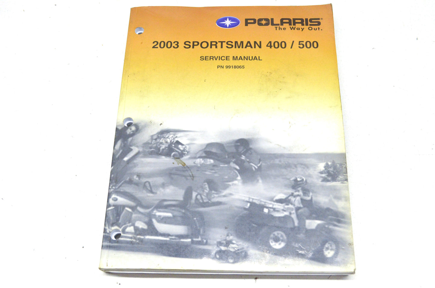 OEM Polaris 9918065 Service Manual 03 Sportsman 400/500