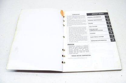 OEM Suzuki 99500-43060-01E Service Manual LT-Z400 200