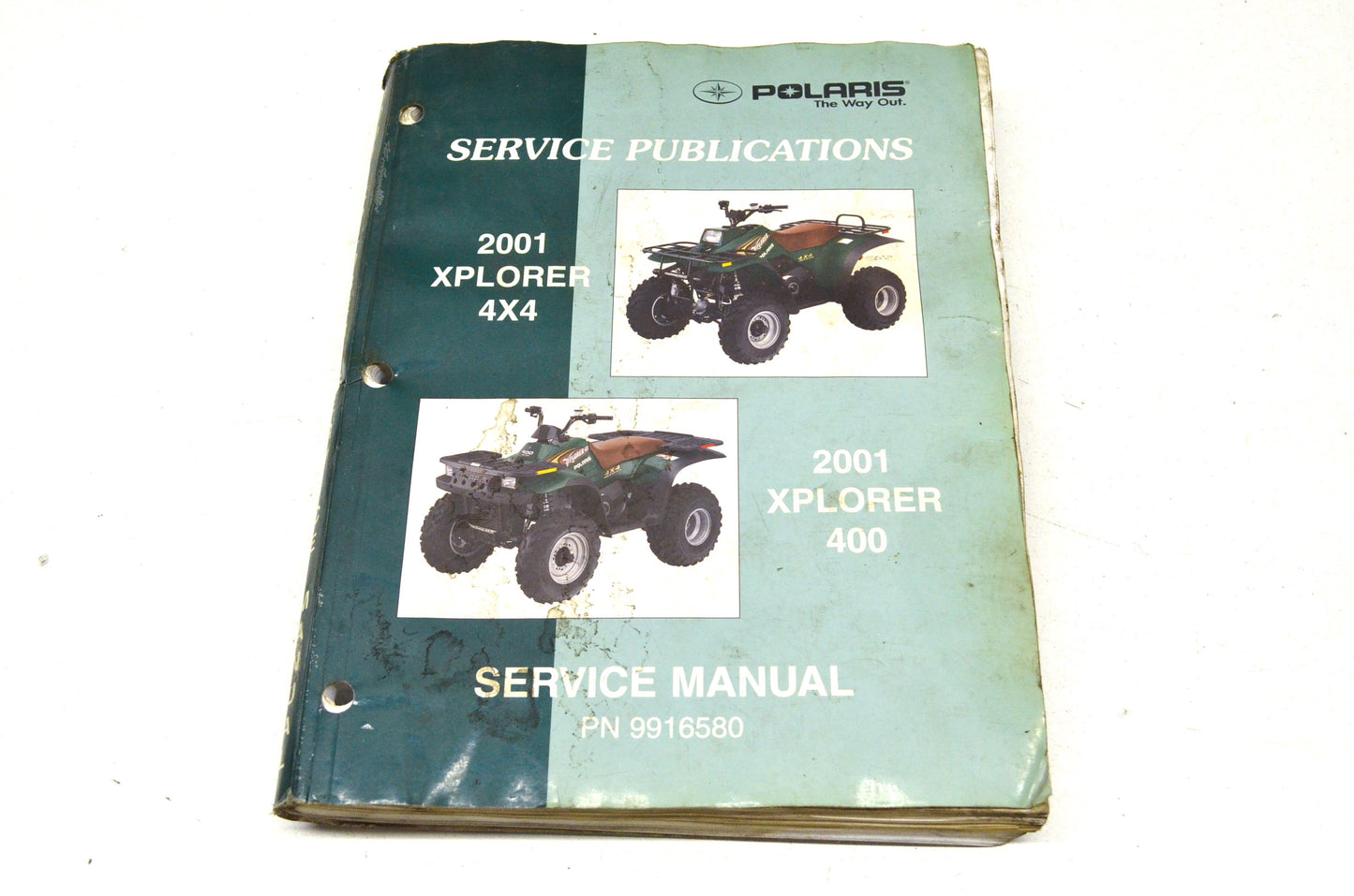 OEM Polaris Service Manual 2001 Xplorer 4X4, 2001 Xplorer 400