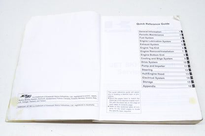 OEM Kawasaki 99924-1308-01 Service Manual JH1200B