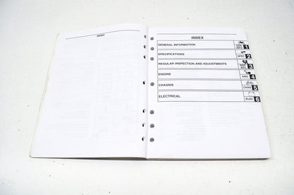 OEM Yamaha Owner's Service Manual TT-R125S, TTR125ES, TT-R125LWS, TT-R125LWES