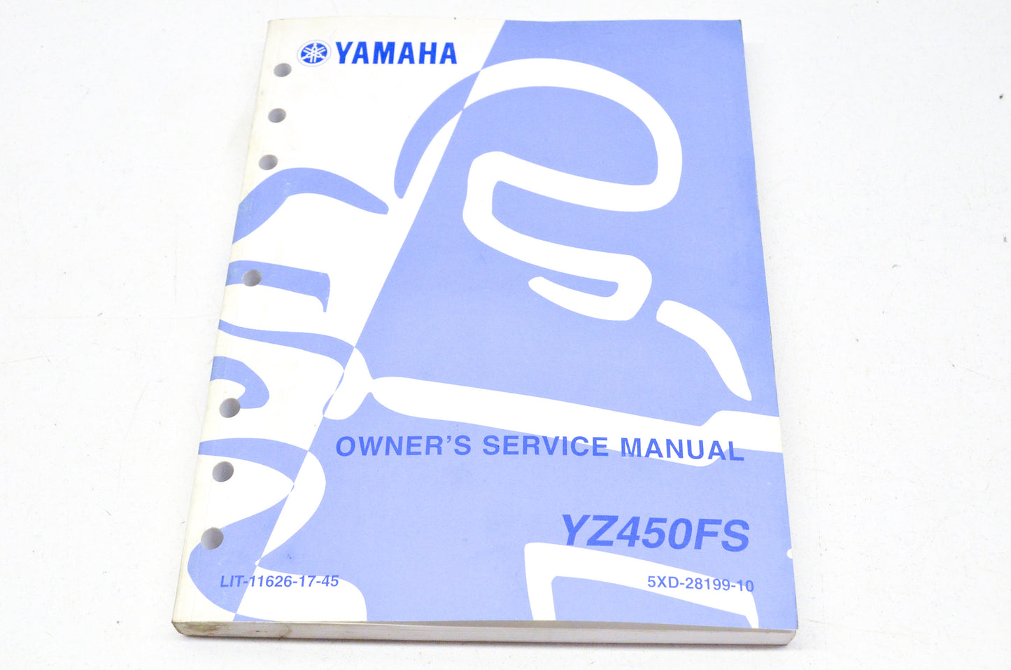 OEM Yamaha LIT-11626-17-45 YZ450FS Owner's/Service Manual NOS