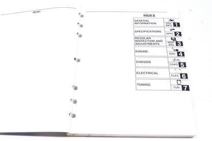 OEM Yamaha LIT-11626-17-45 YZ450FS Owner's/Service Manual NOS