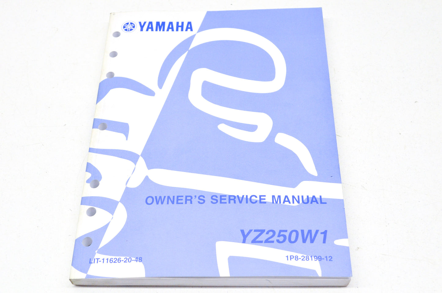 OEM Yamaha LIT-11626-20-48 Owner's/Service Manual YZ250W1 NOS