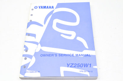 OEM Yamaha LIT-11626-20-48 Owner's/Service Manual YZ250W1 NOS