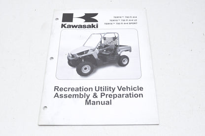 OEM Kawasaki 99931-1515-01 Recreation Utility Vehicle Assembly & Preparation Man
