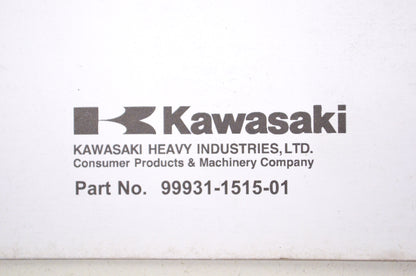OEM Kawasaki 99931-1515-01 Recreation Utility Vehicle Assembly & Preparation Man