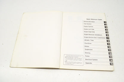 OEM Kawasaki 99924-1117-51 Service Manual Supplement KLF300C