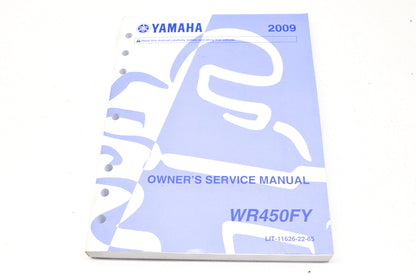 OEM Yamaha LIT-11626-22-65 WR450FY 2009 Owner's Manual NOS